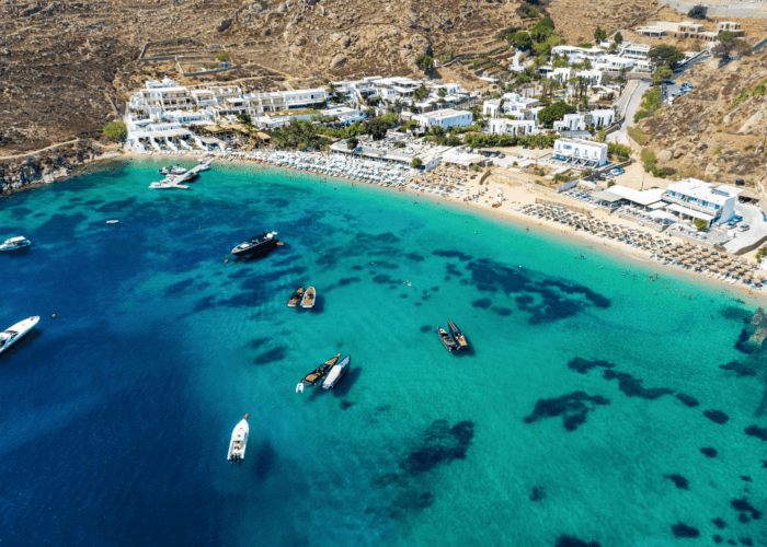 Mykonos beach south